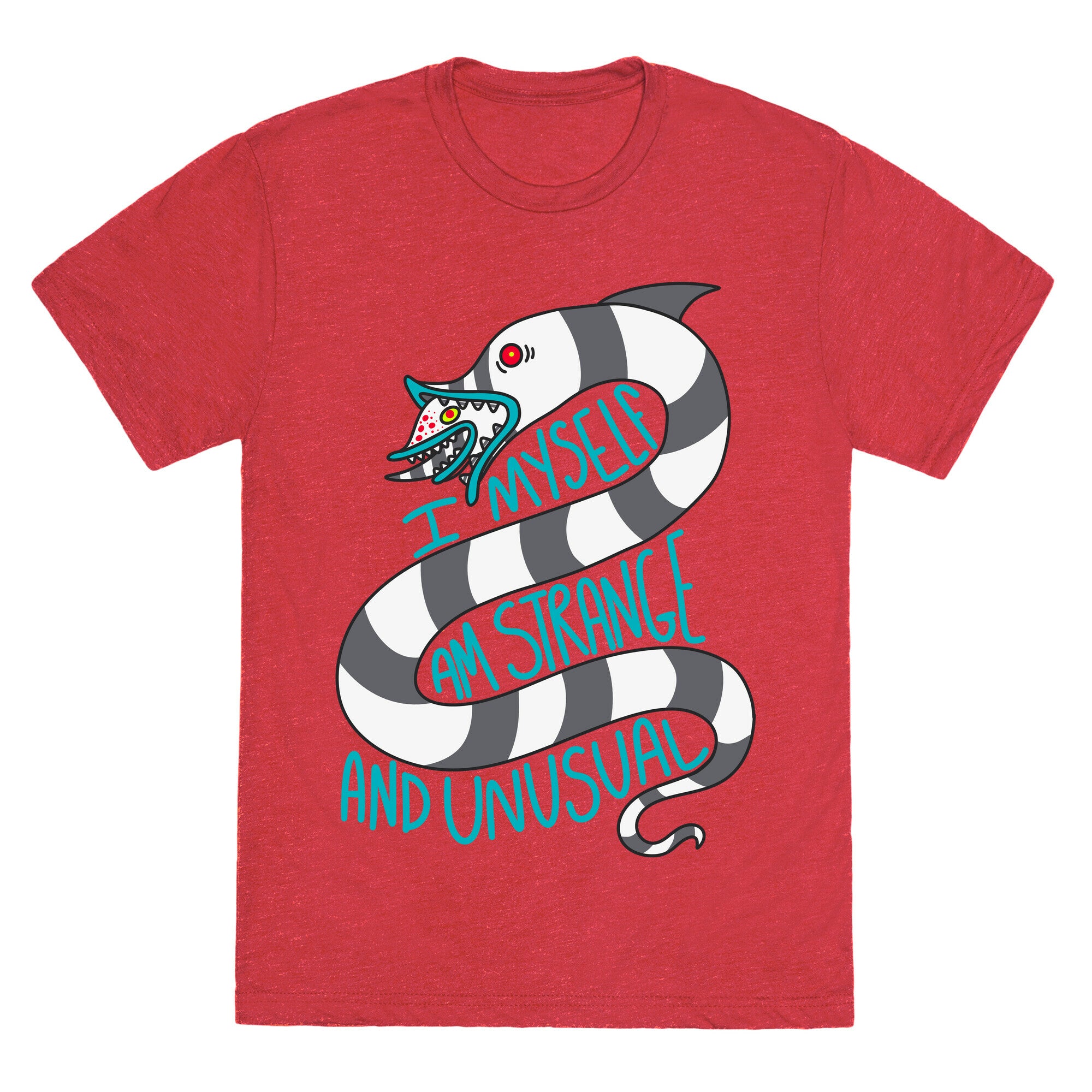 I Myself Am Strange and Unusual  Unisex Triblend Tee
